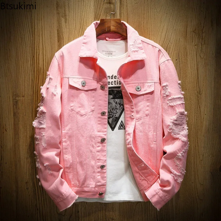 Mens Fashion Denim Jacket - New 2026 Men's Fashion Jeans Jacket