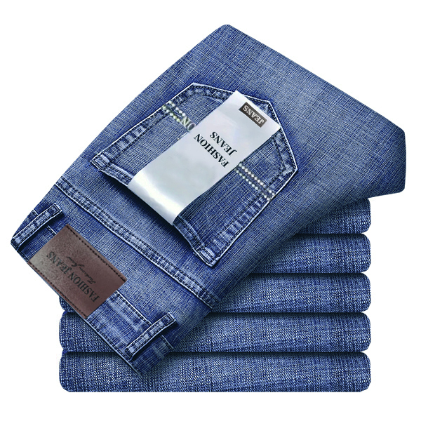 Men'S Fashion For 60 Year Old - 2026 Wthinlee Slim Washed Jeans Casual