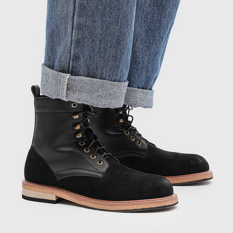 Men Fashion Vintage - British style men fashion original leather