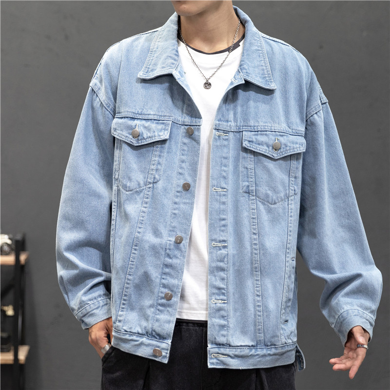 New Denim Jacket Men Vintage J - огляд і ціна Mens Fashion Denim Jacket