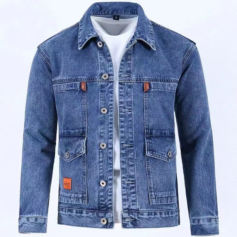 2023 Spring and Autumn New Fas - огляд і ціна Mens Fashion Denim Jacket