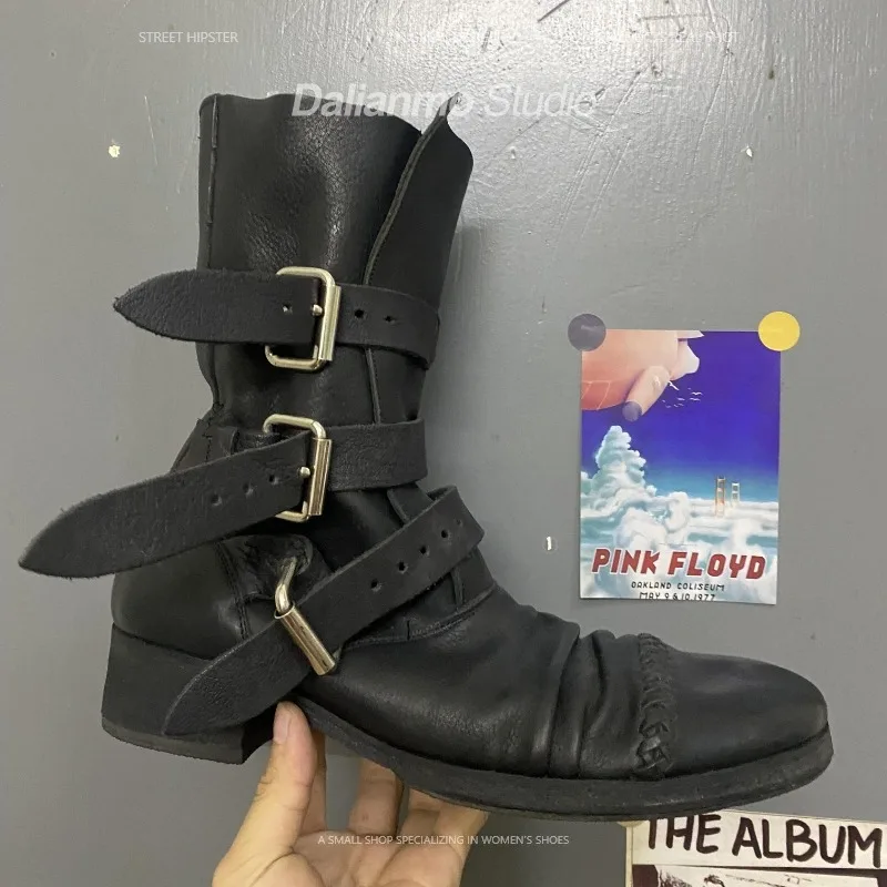 Fashion Men's Genuine Leather  - огляд і ціна Men Fashion Vintage