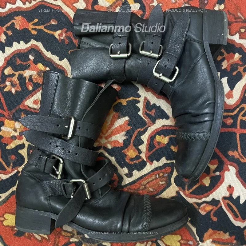 Fashion Men's Genuine Leather  - огляд і ціна Men Fashion Vintage