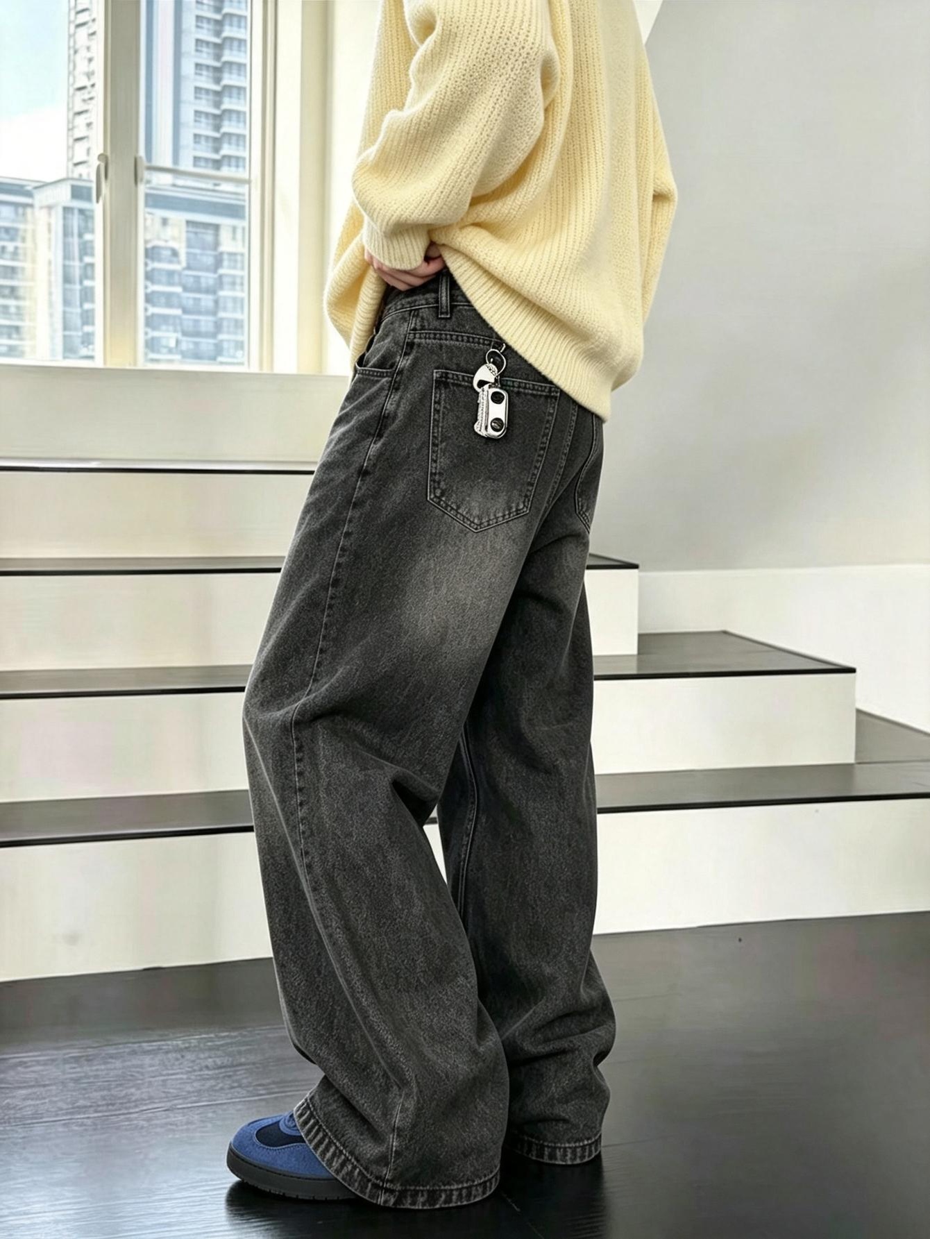 Men's Oversized Y2K Denim Jean - огляд і ціна Men'S Fashion For 60 Year Old