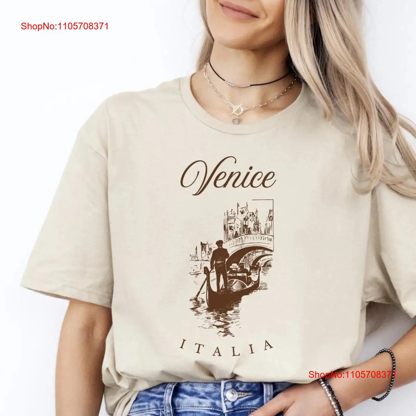 Venice Italia Gondola T Shirt  - огляд і ціна Men'S Fashion Venice Italy