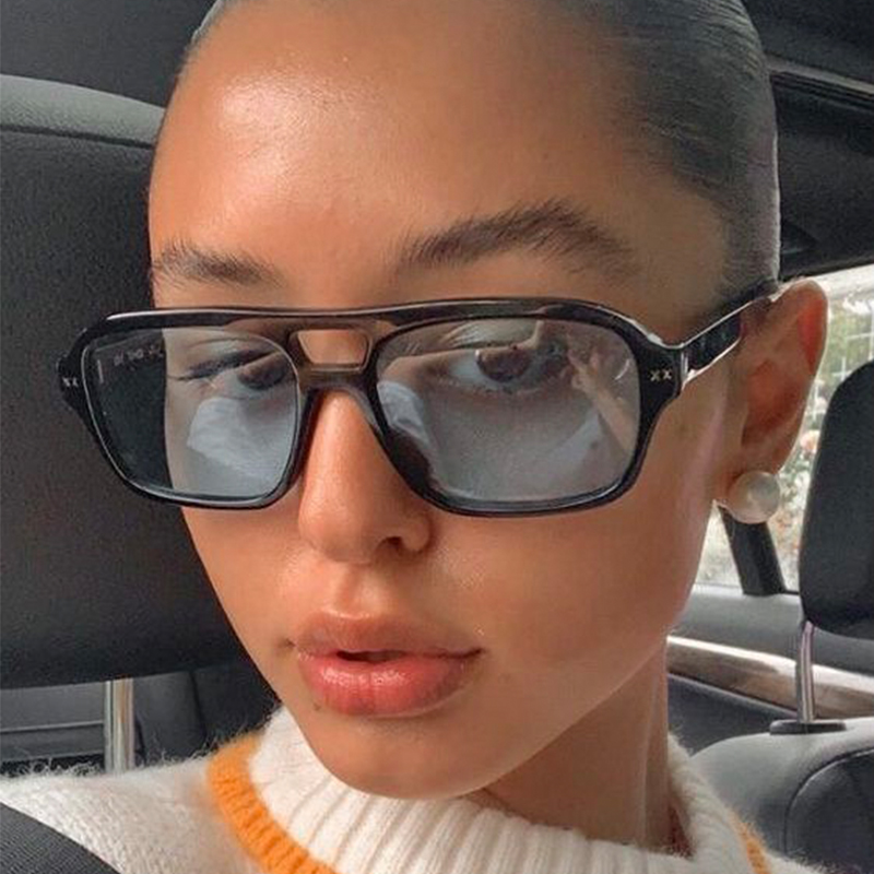Classic Rivets Square Sunglass - огляд і ціна Men'S Fashion 70S