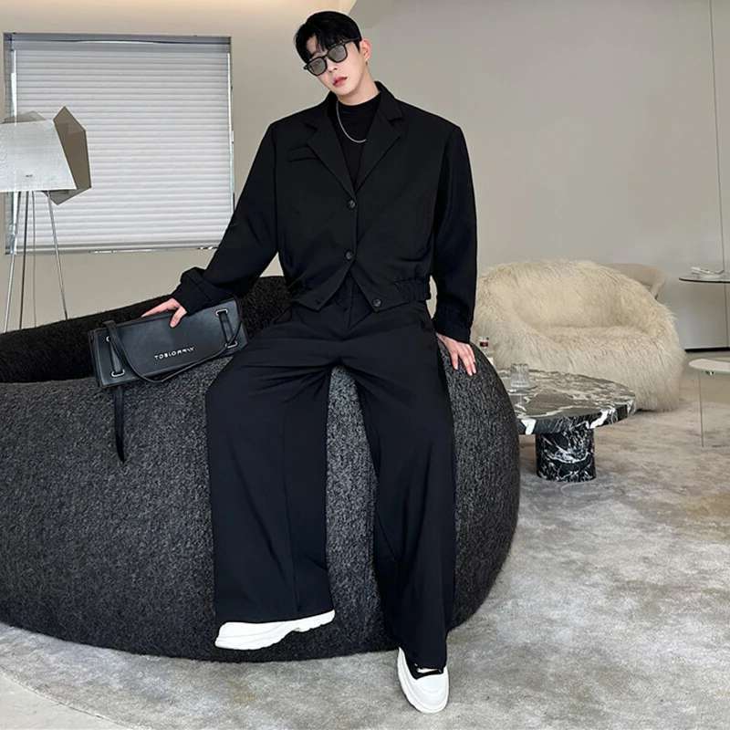 LUZHEN Spring Blazer Neck Casu - огляд і ціна Men'S Fashion Zipper Jacket