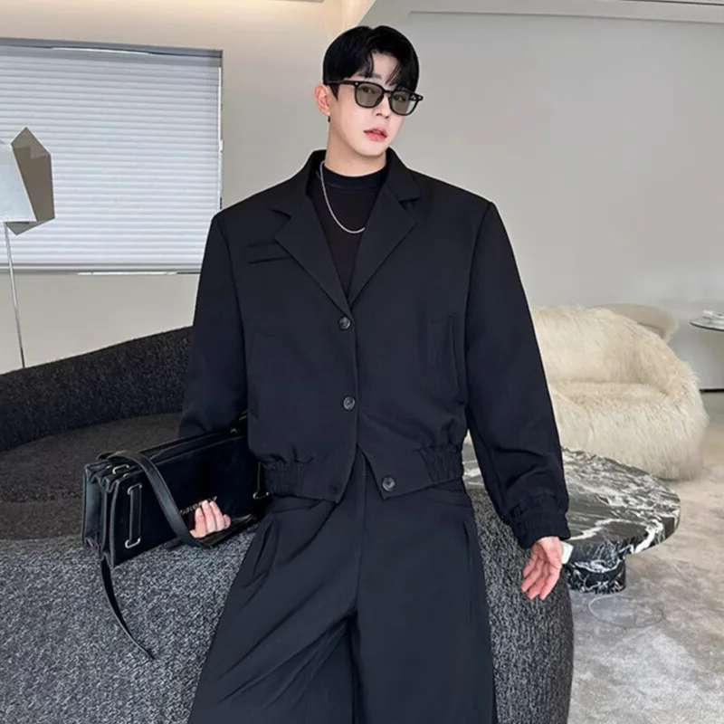 LUZHEN Spring Blazer Neck Casu - огляд і ціна Men'S Fashion Zipper Jacket