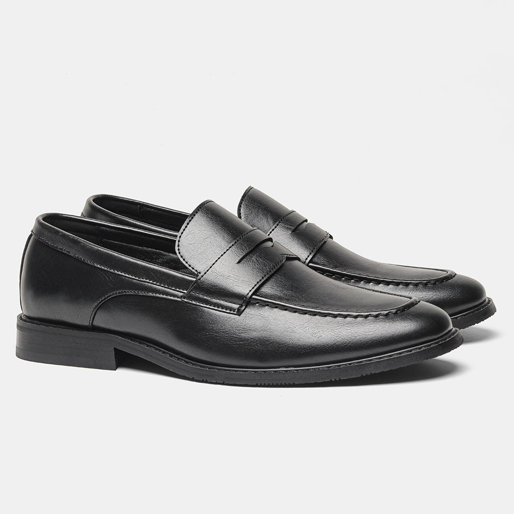 Men's Black Penny Loafers Clas - огляд і ціна Suede Loafers Men