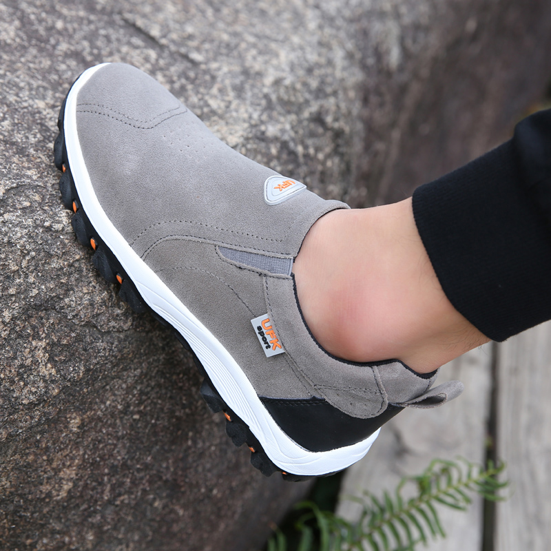 New Outdoor Hiking Camping Lig - огляд і ціна Suede Loafers Men