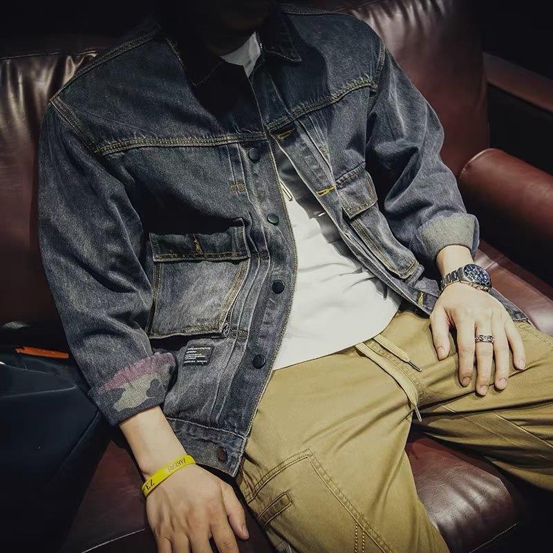High Quality Men's Denim Jacke - огляд і ціна Mens Fashion Denim Jacket