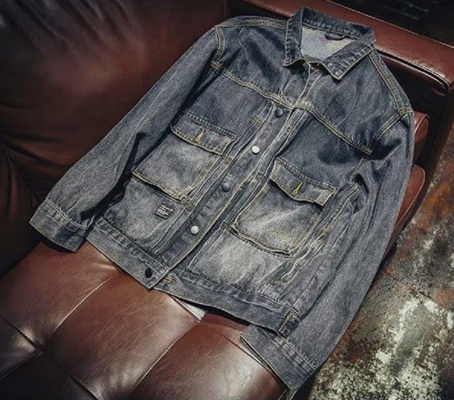 High Quality Men's Denim Jacke - огляд і ціна Mens Fashion Denim Jacket