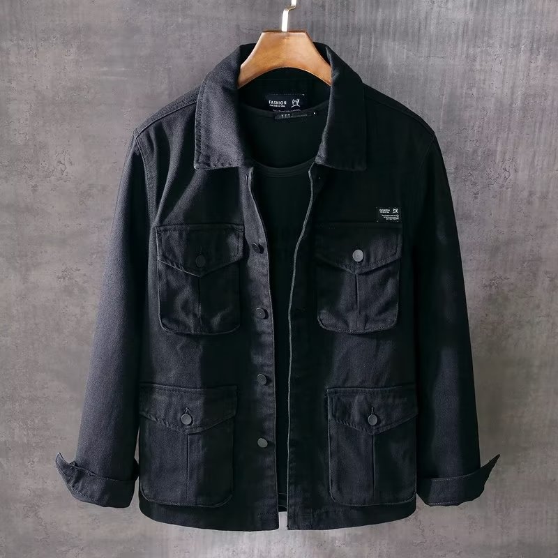 Spring and Autumn New Men's Fa - огляд і ціна Mens Fashion Denim Jacket