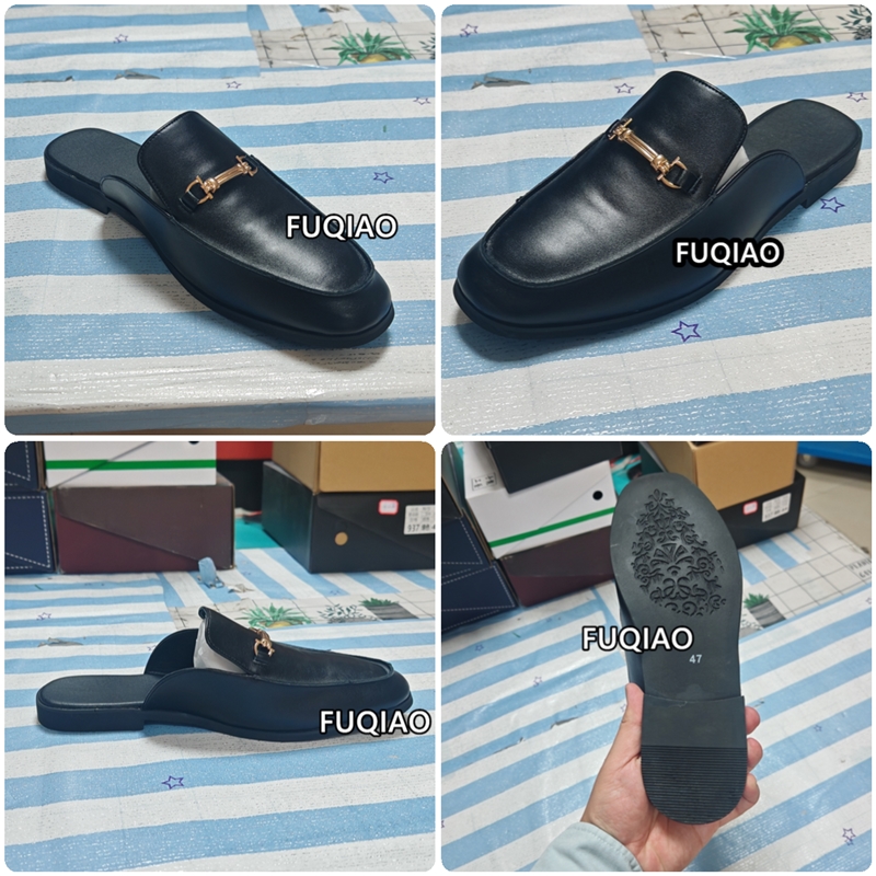 Casual Mules Men Leather Loafe - огляд і ціна Suede Loafers Men