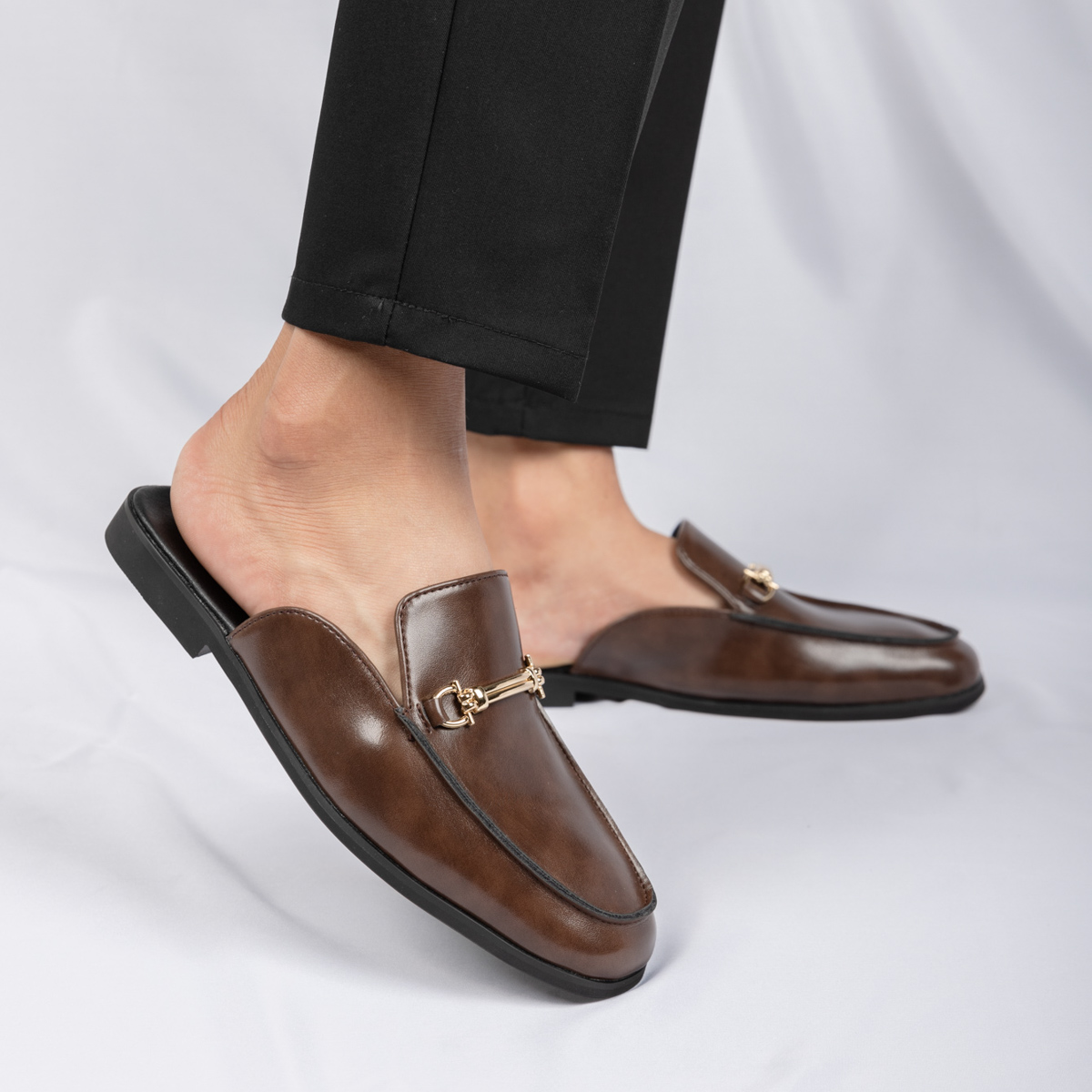 Casual Mules Men Leather Loafe - огляд і ціна Suede Loafers Men