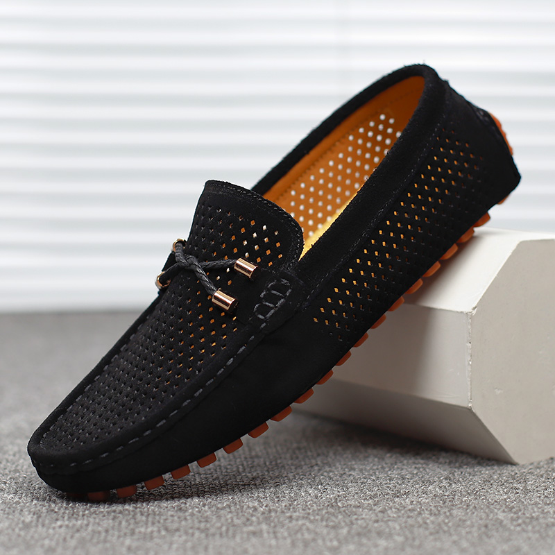 Fashion Suede Mens Casual Shoe - огляд і ціна Suede Loafers Men