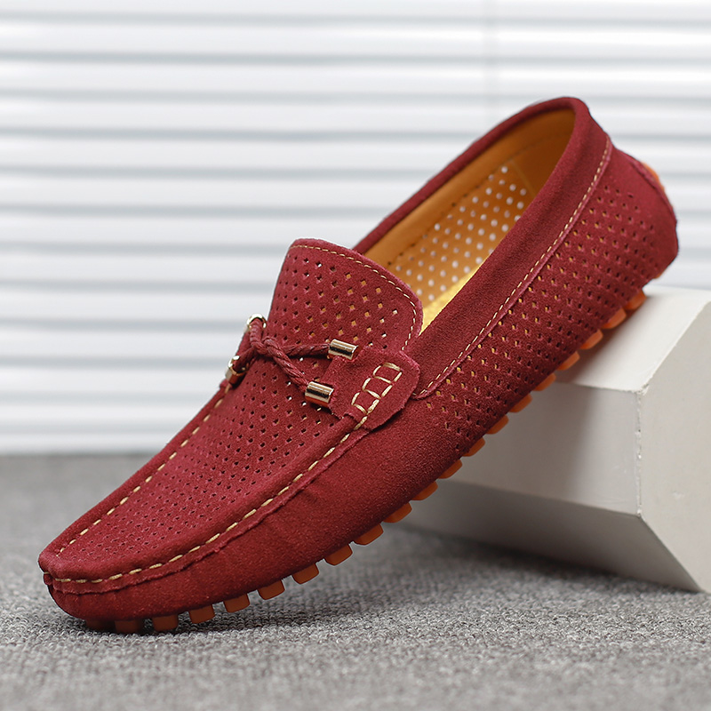 Fashion Suede Mens Casual Shoe - огляд і ціна Suede Loafers Men