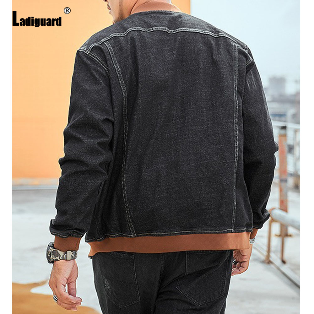 Ladiguard Plus Size 7xl Mens P - огляд і ціна Men'S Fashion Zipper Jacket