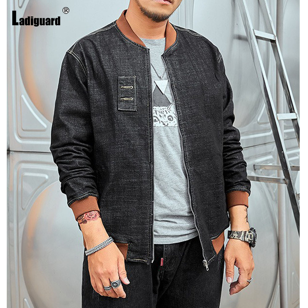 Ladiguard Plus Size 7xl Mens P - огляд і ціна Men'S Fashion Zipper Jacket