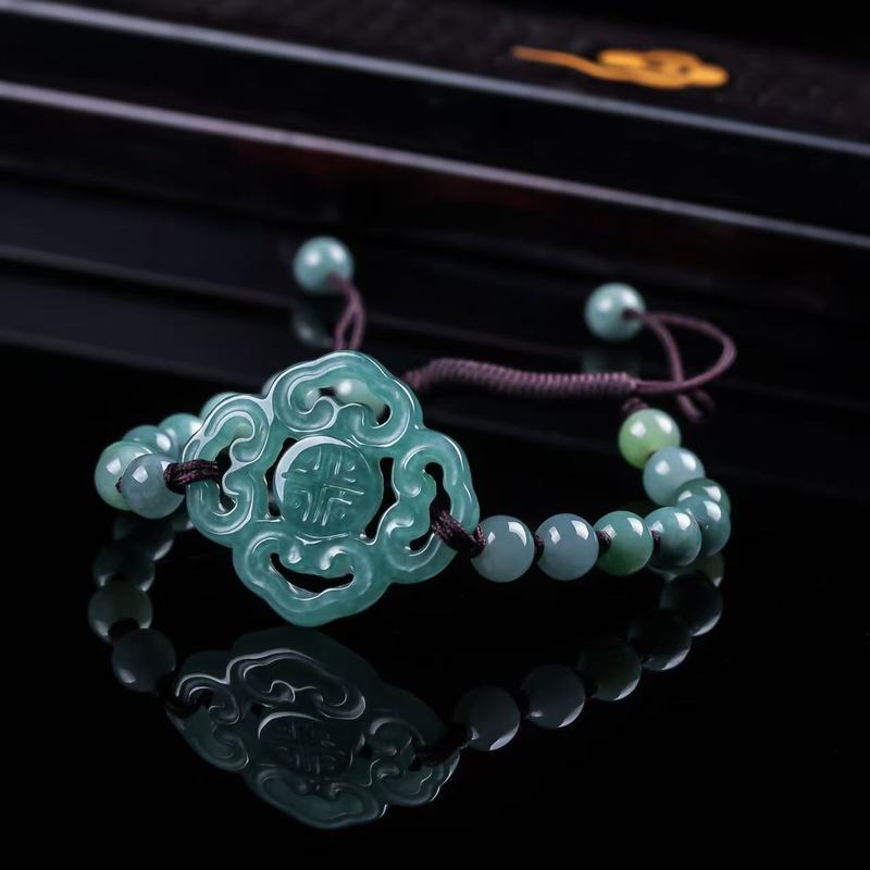 Natural Jadeite A-grade Bracel - огляд і ціна Men'S Fashion Jewelry