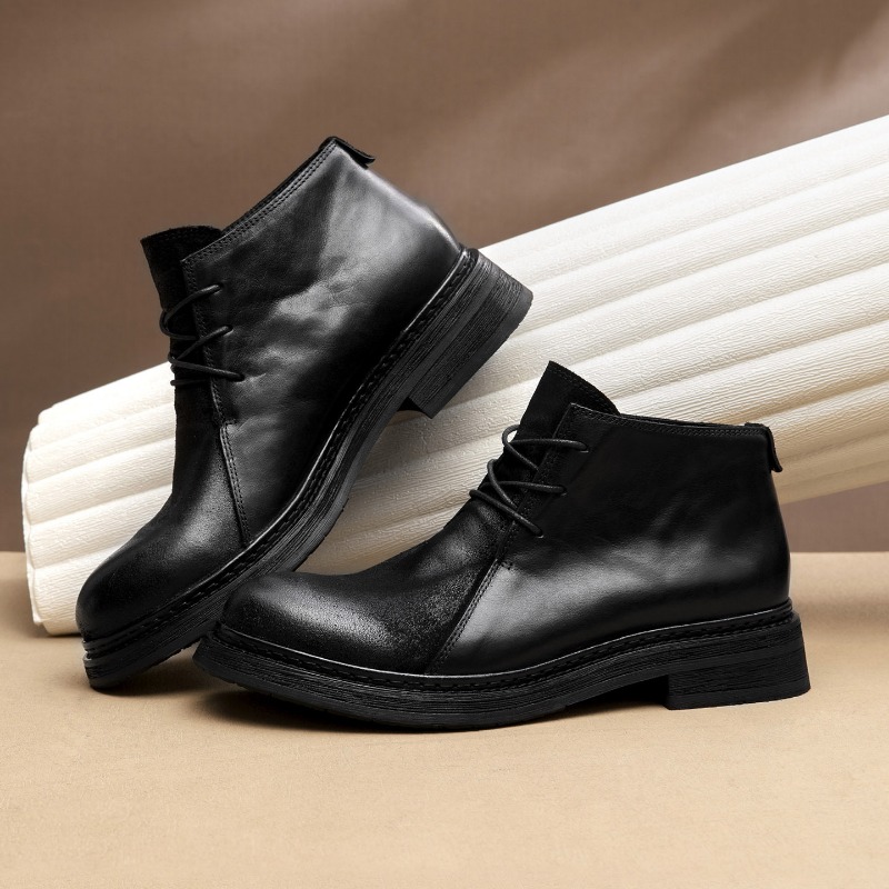 Vintage Mens Genuine Leather B - огляд і ціна Men Fashion Vintage