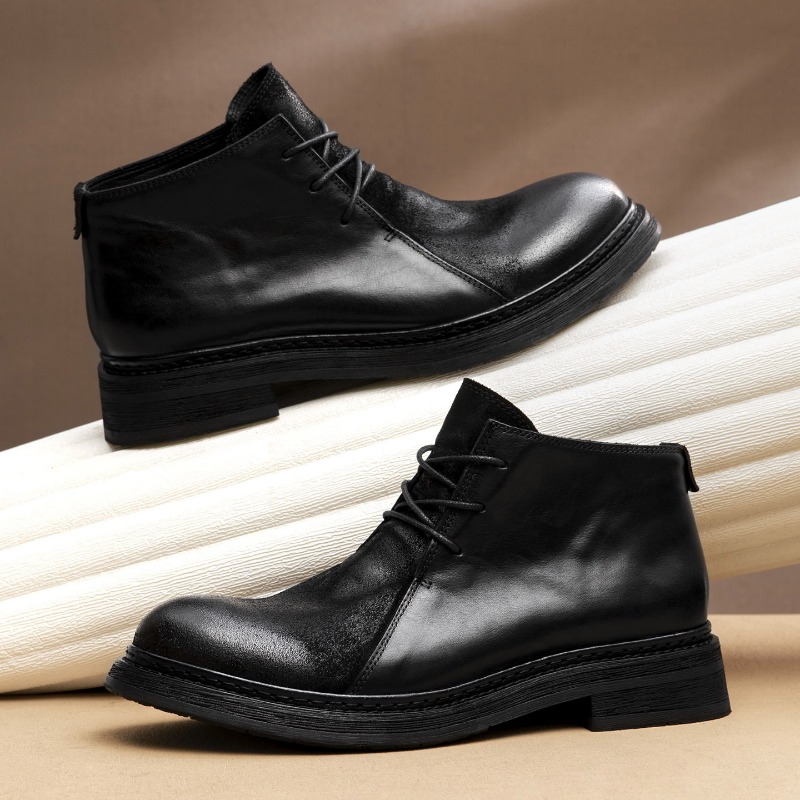 Vintage Mens Genuine Leather B - огляд і ціна Men Fashion Vintage