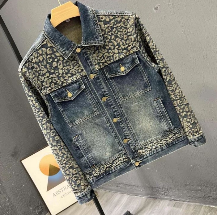 Men's Trendy Cool Korean Style - огляд і ціна Mens Fashion Denim Jacket