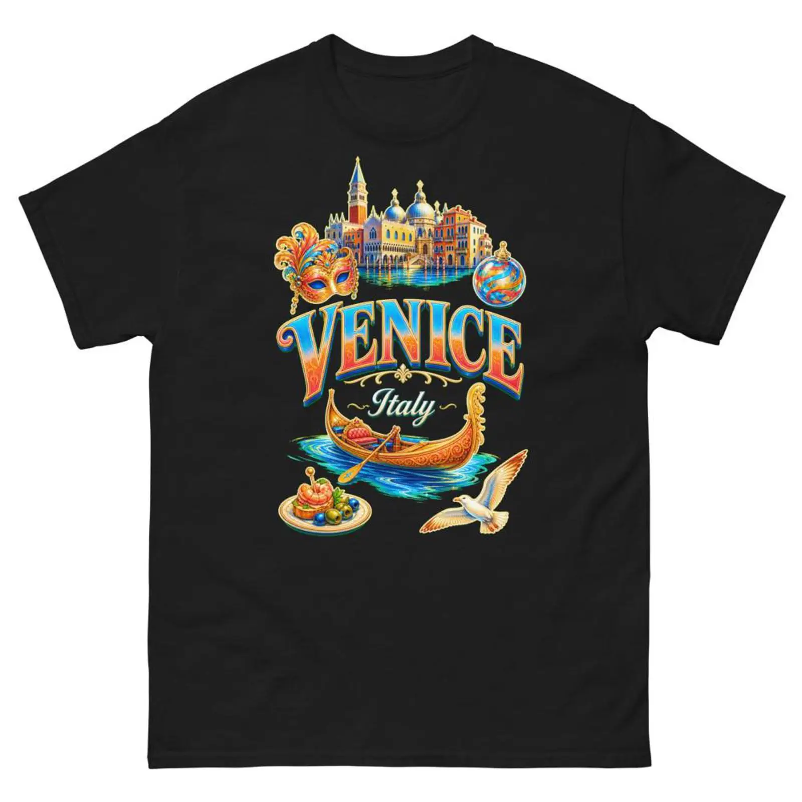 Venice Italy T Shirt Souvenir  - огляд і ціна Men'S Fashion Venice Italy