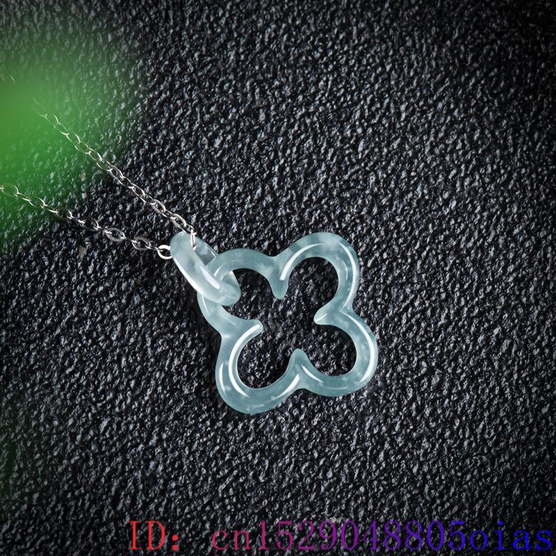 Blue Myanmar Jadeite Four Leaf - огляд і ціна Men'S Fashion Jewelry