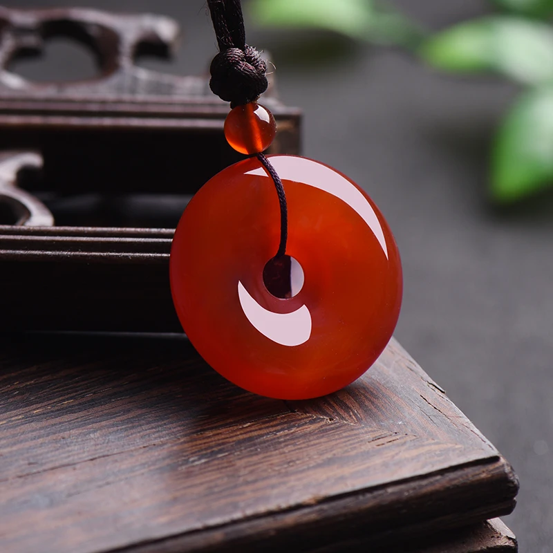 Natural Multicolor Jade Doughn - огляд і ціна Men'S Fashion Necklaces