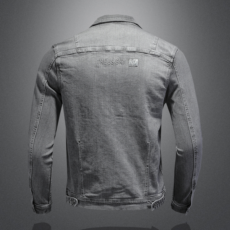 Fashion Denim Jacket Men Cotto - огляд і ціна Mens Fashion Denim Jacket