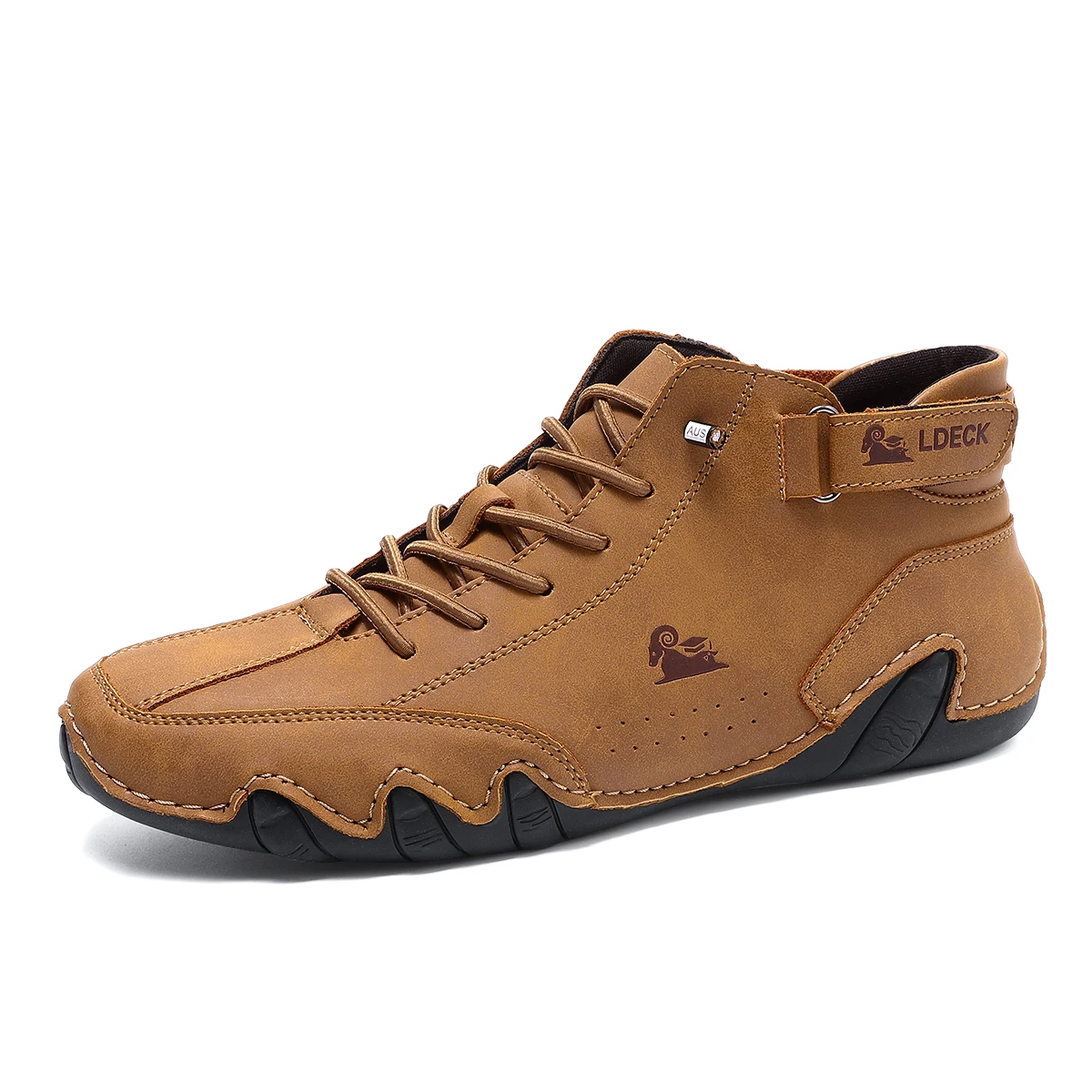 Men's Genuine Leather Shoes An - огляд і ціна Suede Loafers Men