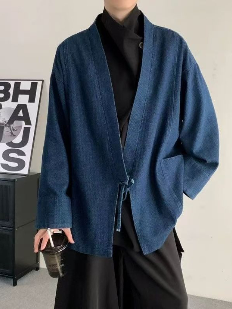 Vintage Japanese Style Denim C - огляд і ціна Mens Fashion Denim Jacket