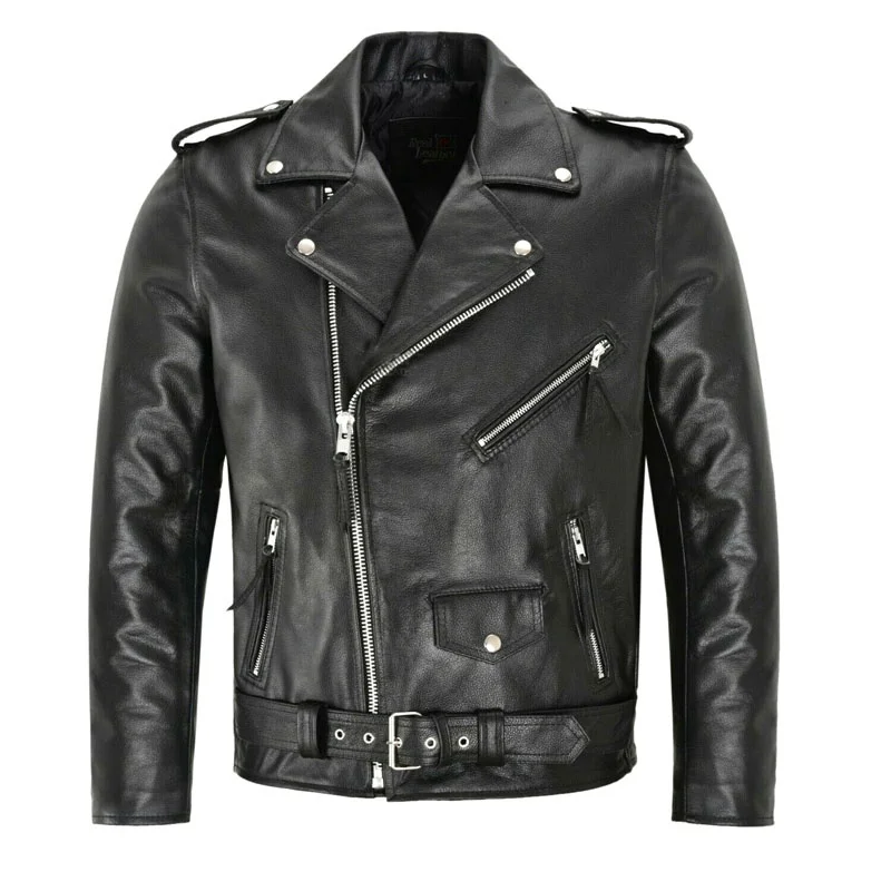 Mens Fashion Leather Jacket Sl - огляд і ціна Men'S Fashion Zipper Jacket