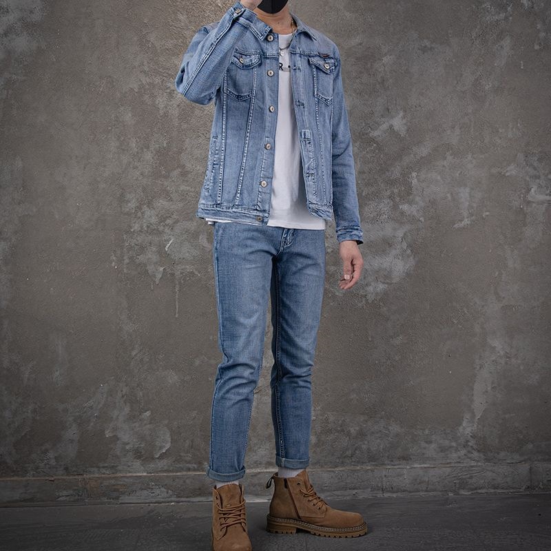 2026 Fashion Casual Men's Deni - огляд і ціна Men'S Fashion Zipper Jacket