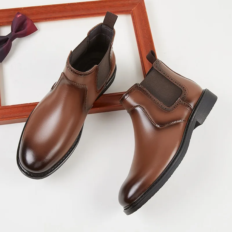 Vintage Mens Leather Oxford Bo - огляд і ціна Men Fashion Vintage