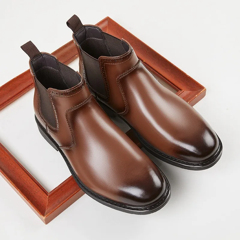 Vintage Mens Leather Oxford Bo - огляд і ціна Men Fashion Vintage