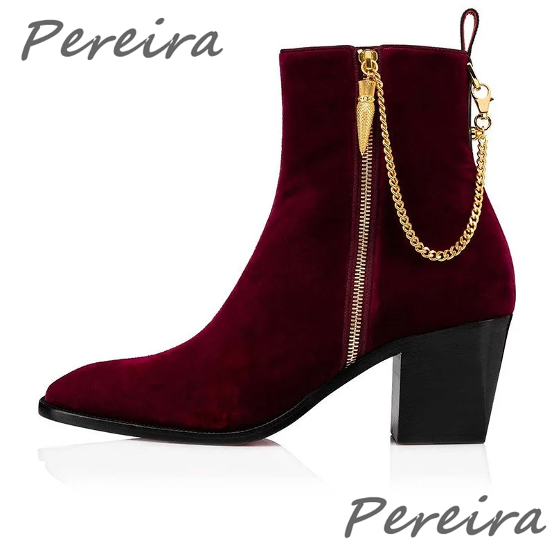 Men Suede Ankle Boots Gold Cha - огляд і ціна Men'S Fashion Necklaces
