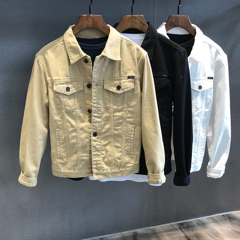 Spring Autumn Men's Denim Jack - огляд і ціна Mens Fashion Denim Jacket
