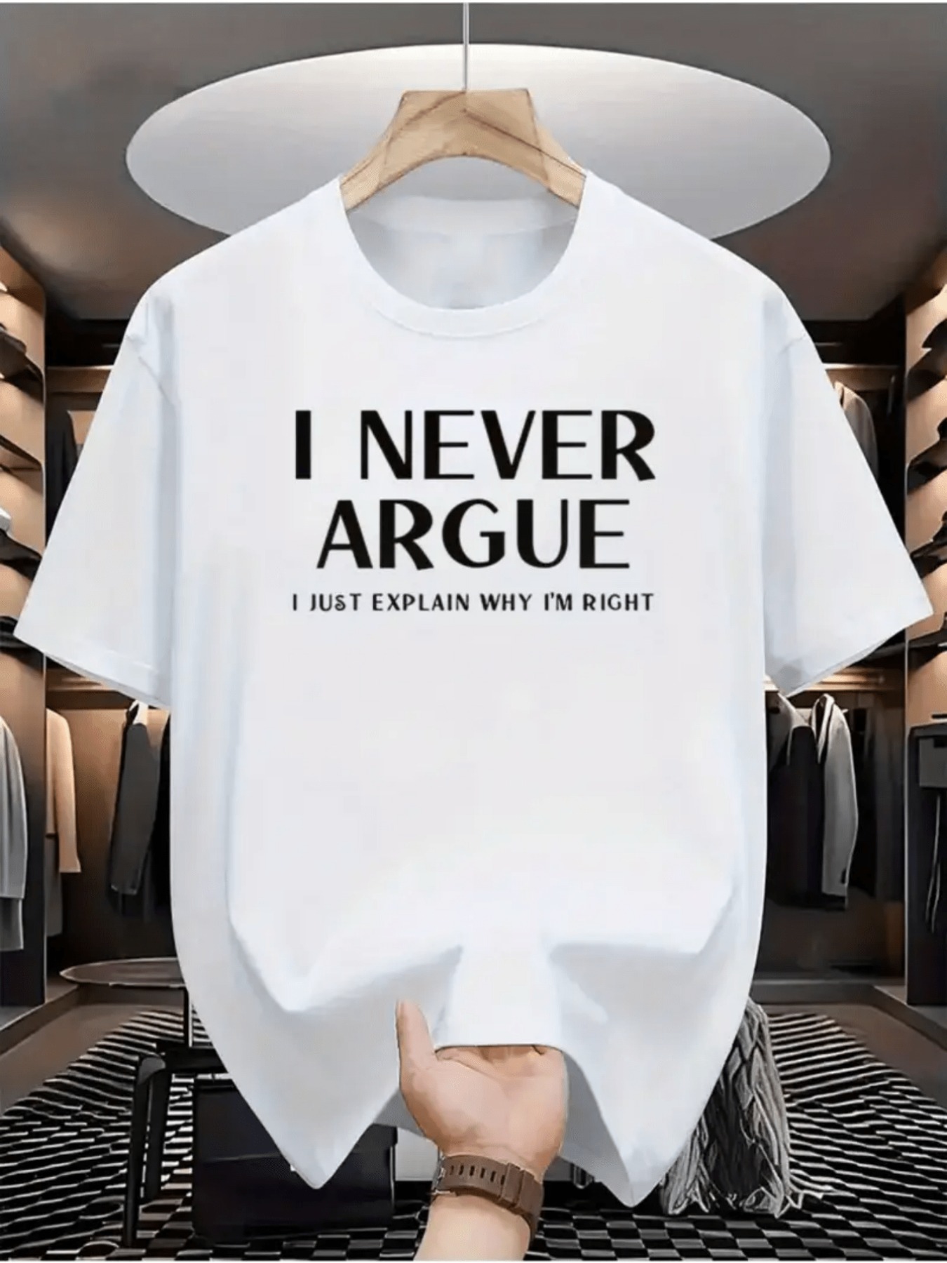 I Never Argue I Just Explain W - огляд і ціна Men'S Fashion Explained
