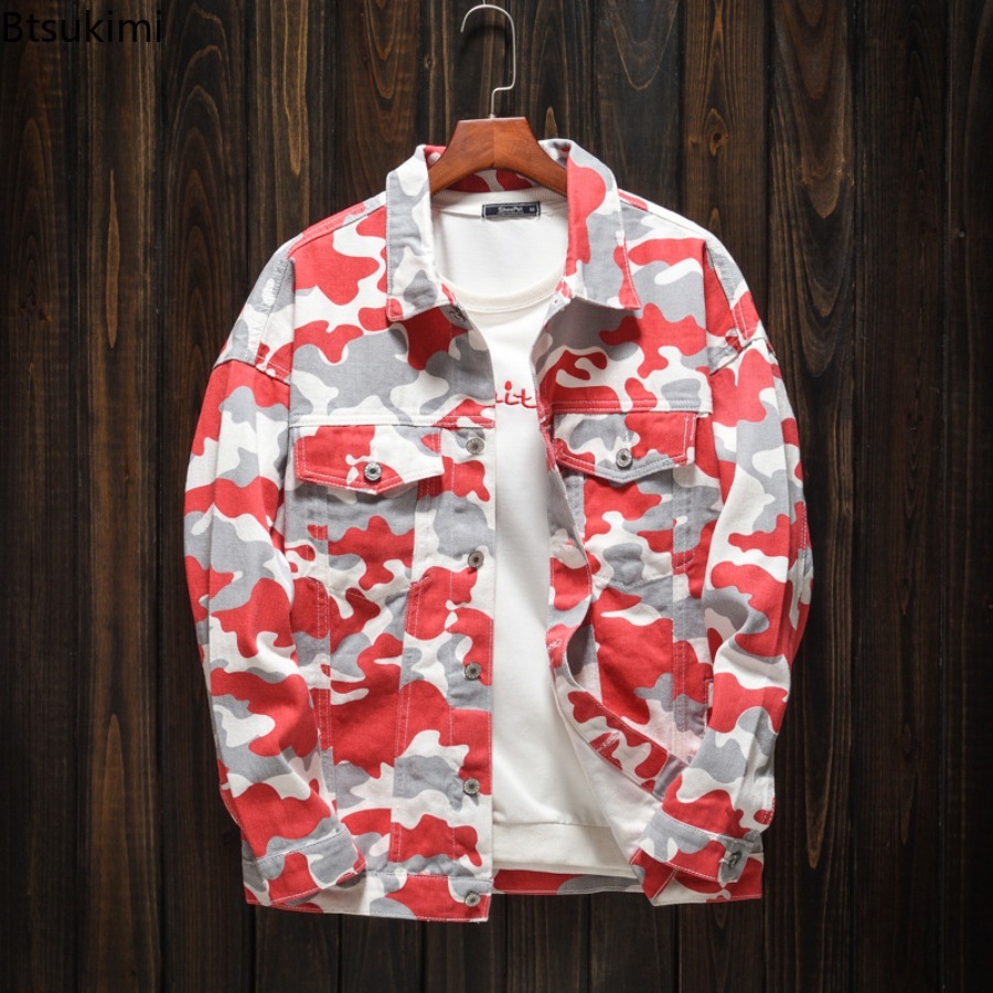 Spring Autumn Men's Fashion De - огляд і ціна Mens Fashion Denim Jacket