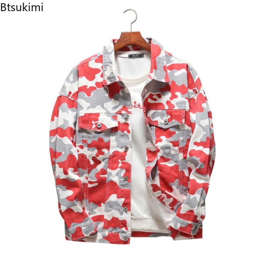 Spring Autumn Men's Fashion De - огляд і ціна Mens Fashion Denim Jacket
