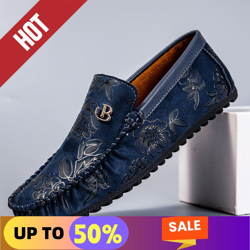 Leisure Leather Loafers Men De - огляд і ціна Suede Loafers Men