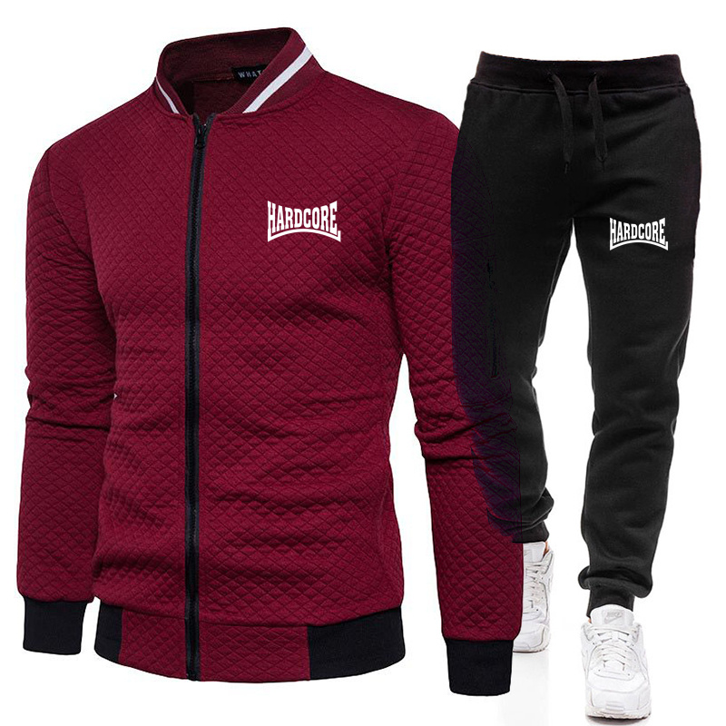 HARDCORE Spring and Autumn Men - огляд і ціна Men'S Fashion Zipper Jacket