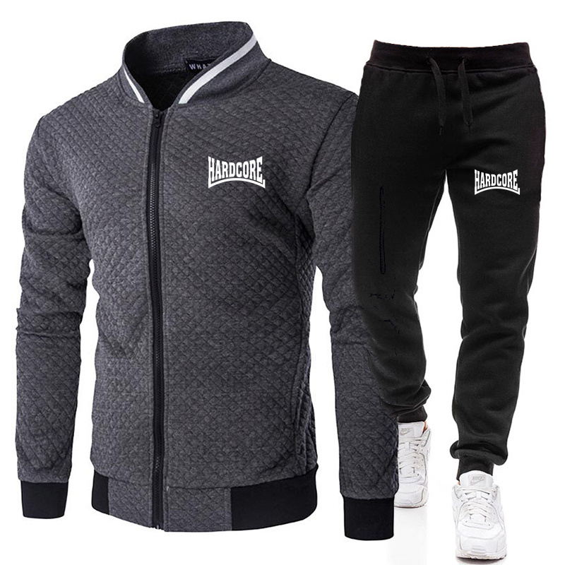 HARDCORE Spring and Autumn Men - огляд і ціна Men'S Fashion Zipper Jacket