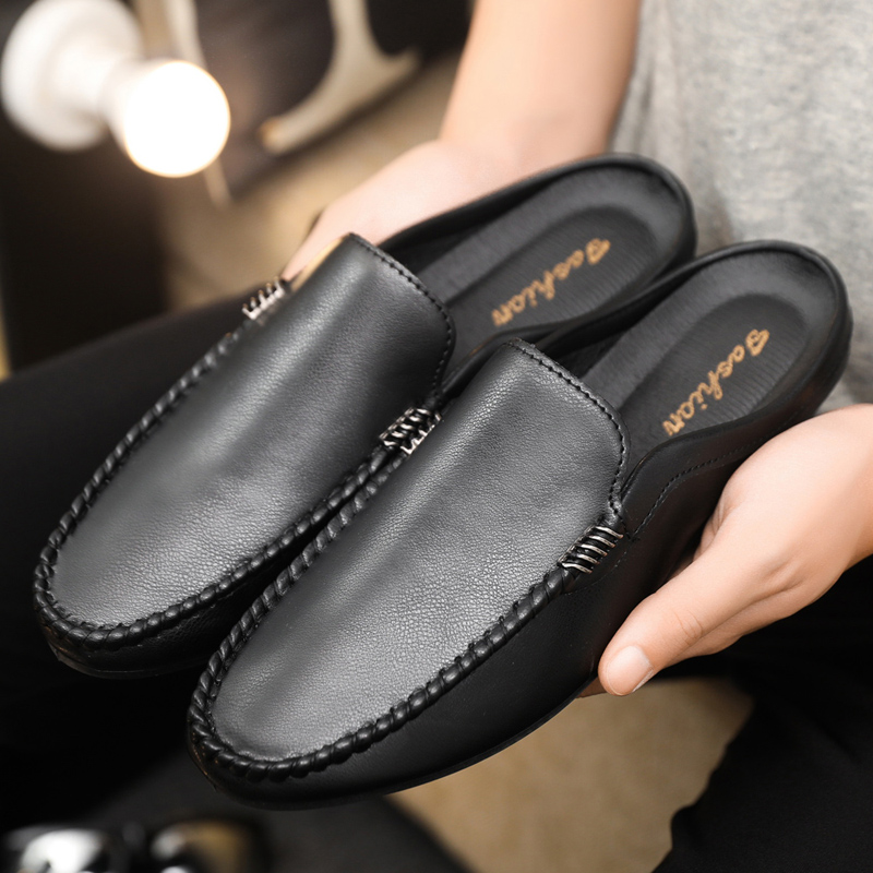 Hot Sale Men's Half Shoes Comf - огляд і ціна Suede Loafers Men