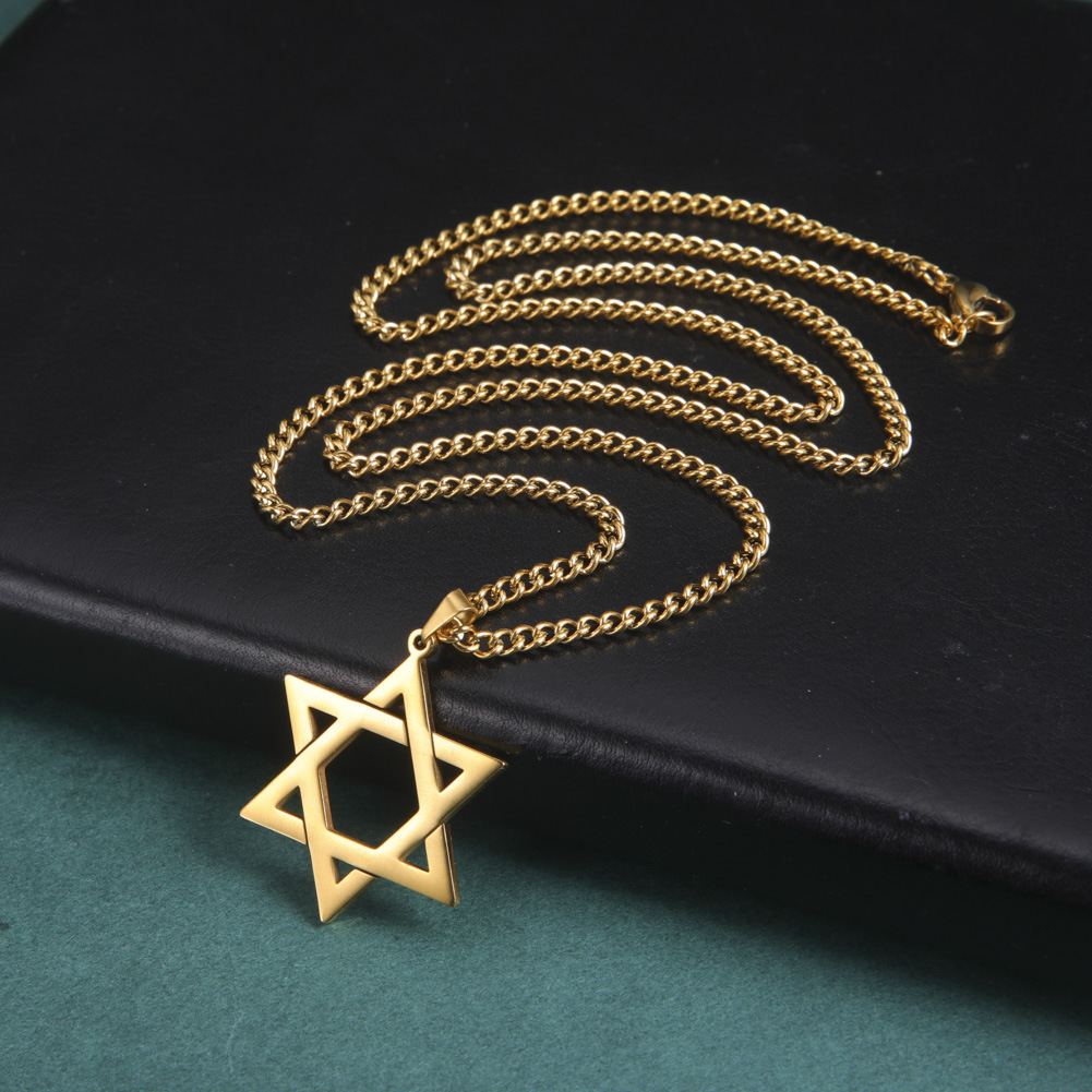 Stainless Steel Star of David  - огляд і ціна Men'S Fashion Necklaces